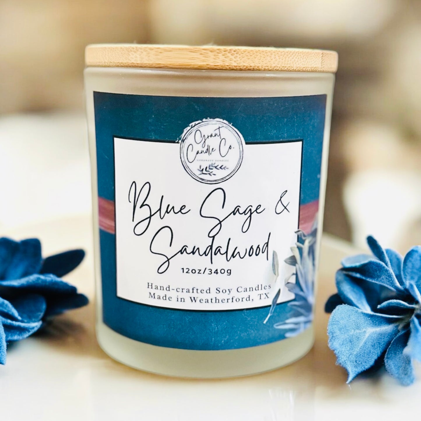 Blue Sage & Sandalwood-12oz