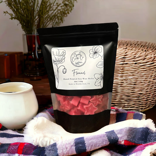 Soy Wax Melts-6oz Bag-Flannel