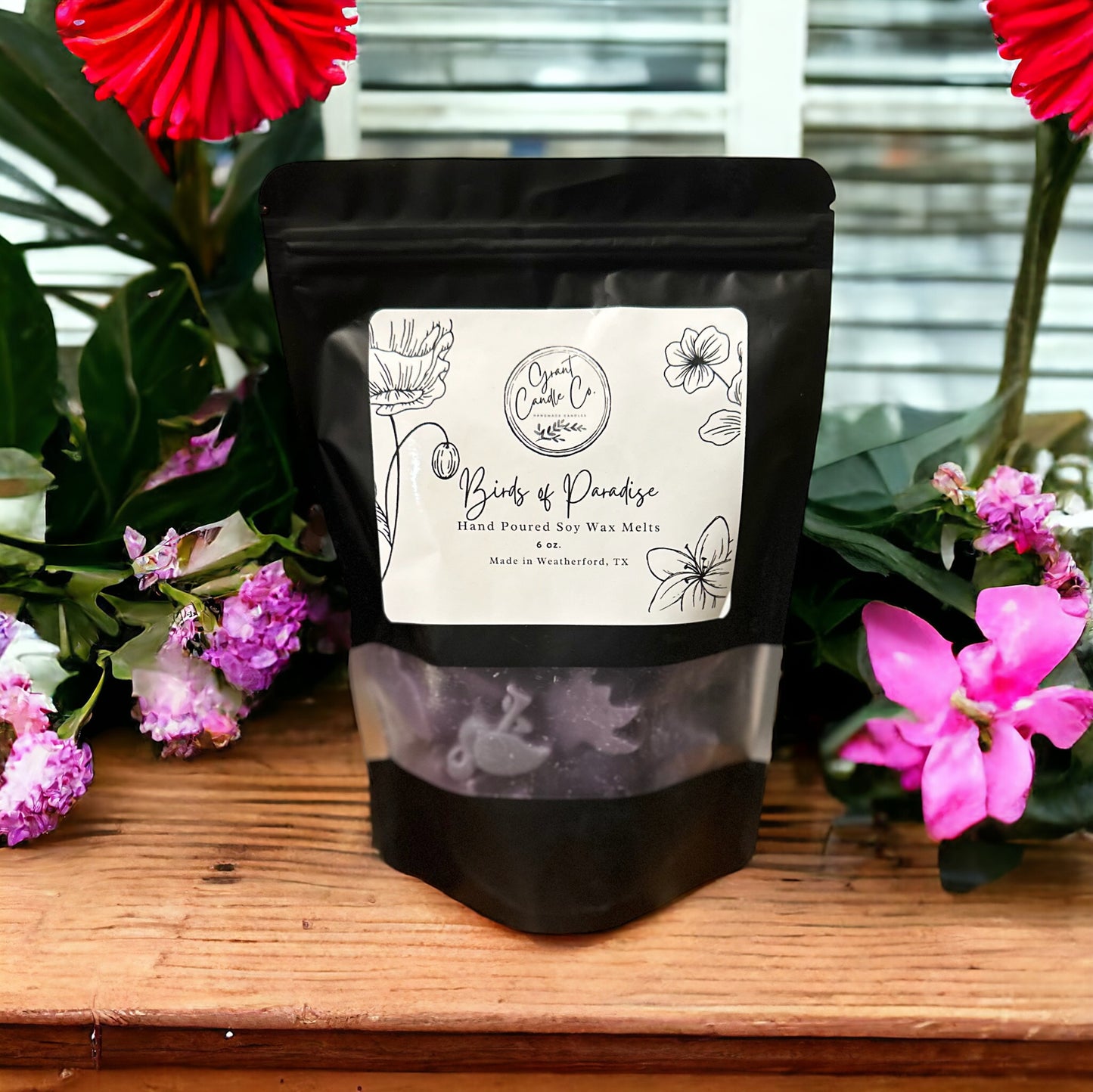 Soy Wax Melts-6oz Bag-Bird of Paradise