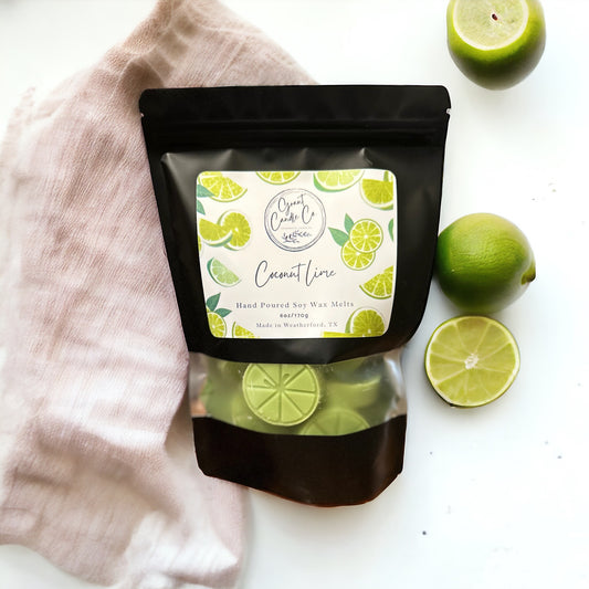 Soy Wax Melts-6oz Bag-Coconut Lime