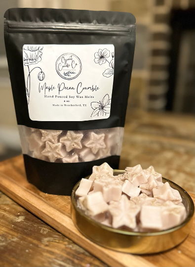 Soy Wax Melts-6oz Bag-Maple Pecan Crumble